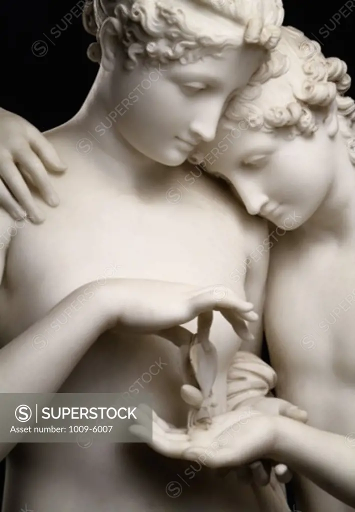Cupid and Psyche (Detail) 1808 Antonio Canova (1757-1822 Italian) Marble State Hermitage Museum, St. Petersburg, Russia