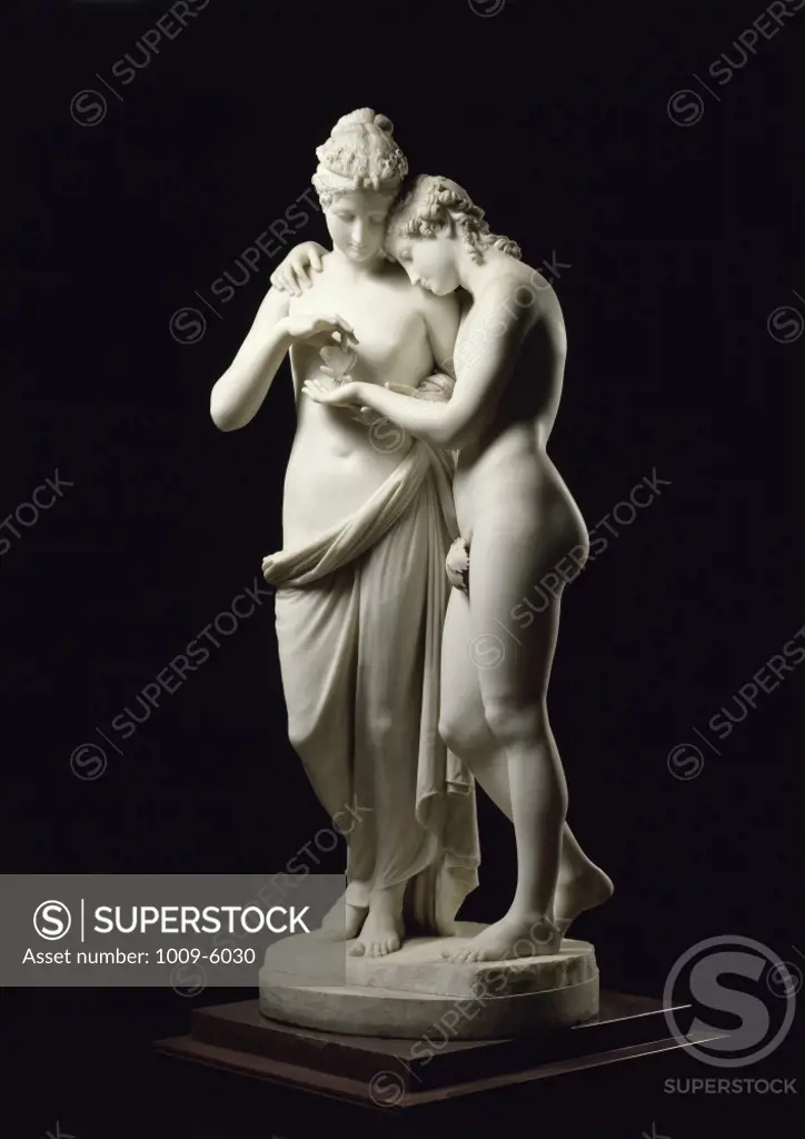 Amour and Psyche  Antonio Canova (1757-1822/Italian)  Marble  Hermitage Museum, St. Petersburg 