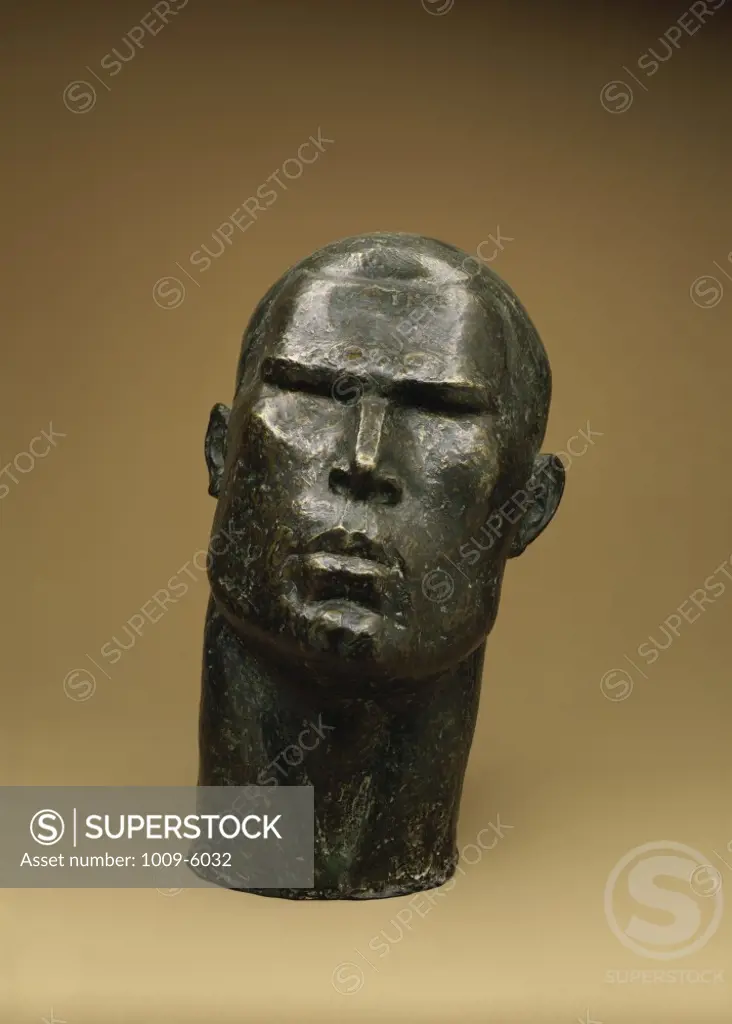 The Workman's Head Bronze Gareavi Hermitage Museum, St. Petersburg