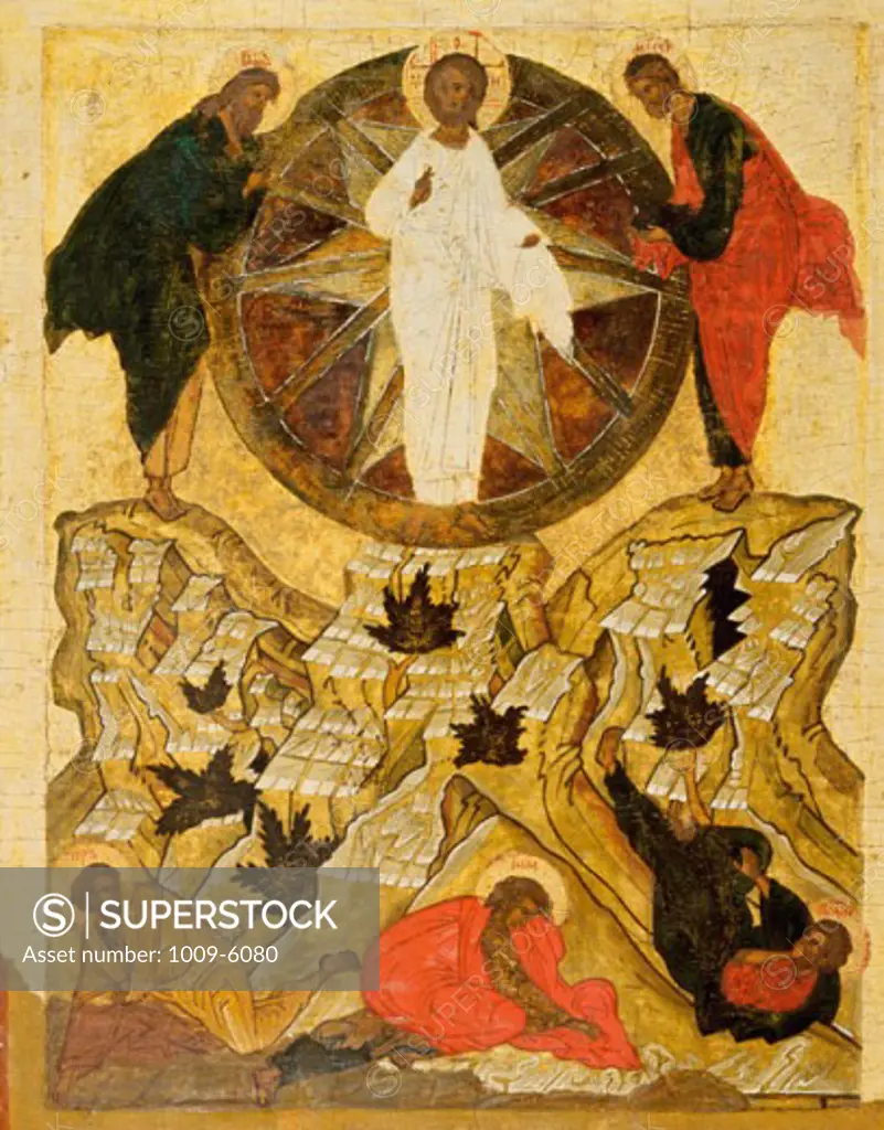 The Transfiguration of Our Lord 16th C., Pskov, Russia Icons Oil on wood