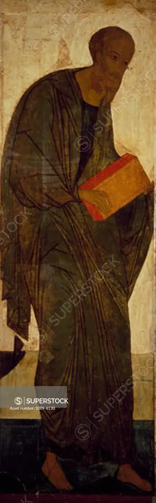 The Apostle Paul by Andrei Rublev, 1360/70-1427/30, Russia, St. Petersburg, Russian State Museum