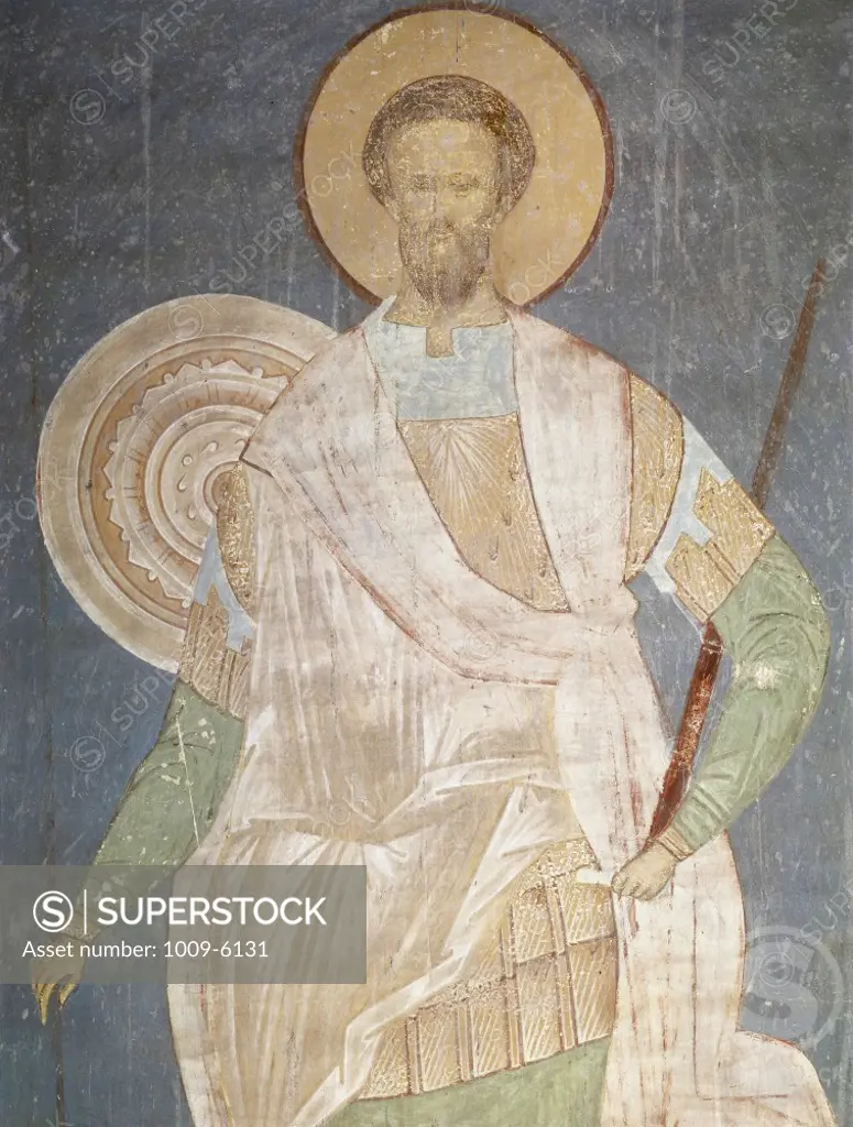 The Saint  16th Century  Dionysij (c. 1440-aft. 1503/ Russian) Fresco  