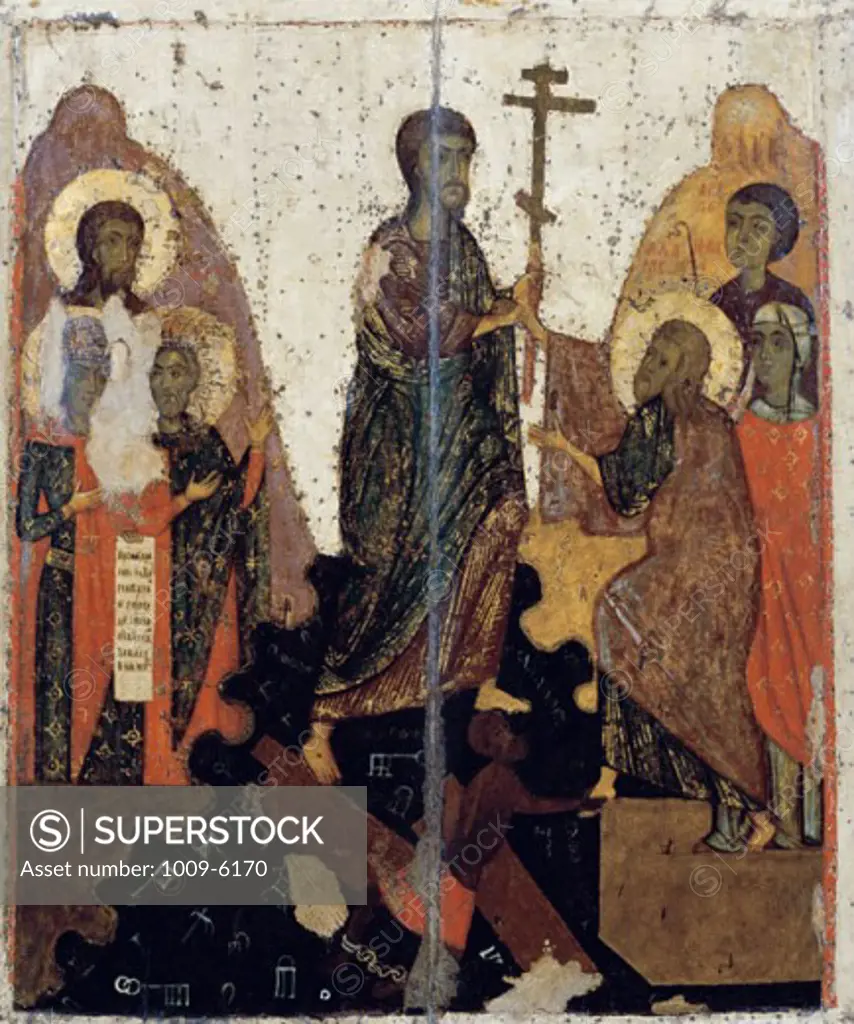 The Descent Into Hades 14th Century Novgorod, Russia Icons