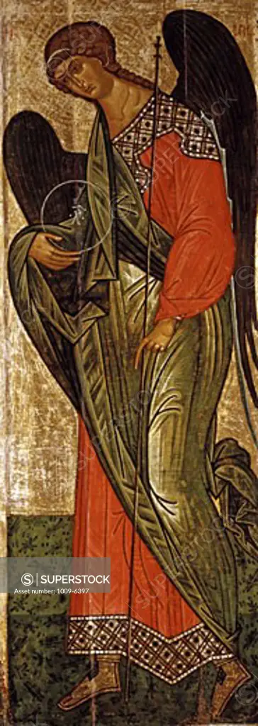 The Archangel Gabriel 15th Century Artist Unknown Icon Novgorod, Russia 