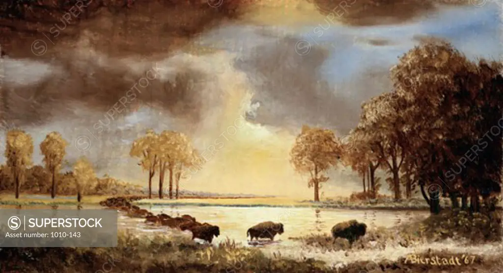 Untitled 1867 Albert Bierstadt (1830-1902/American)