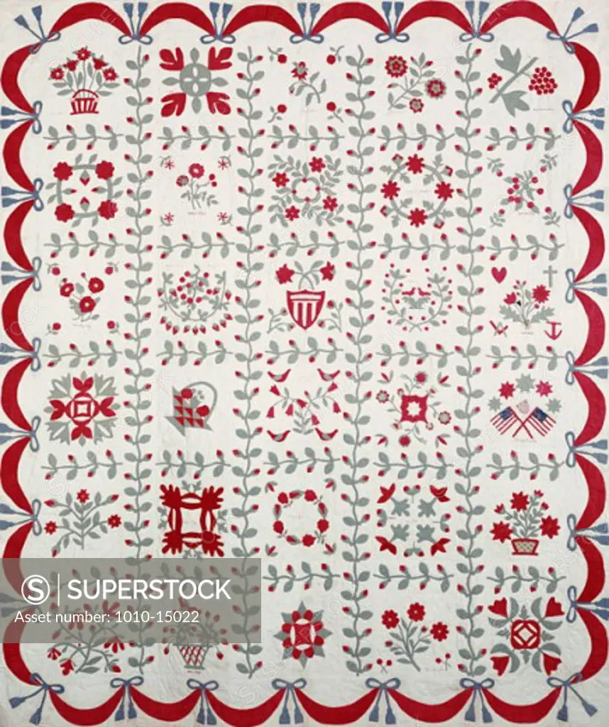 Baltimore Album Quilt Tapestry/Textiles 