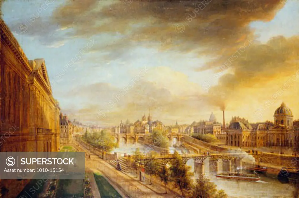 France,  Paris,  1870,  oil on canvas