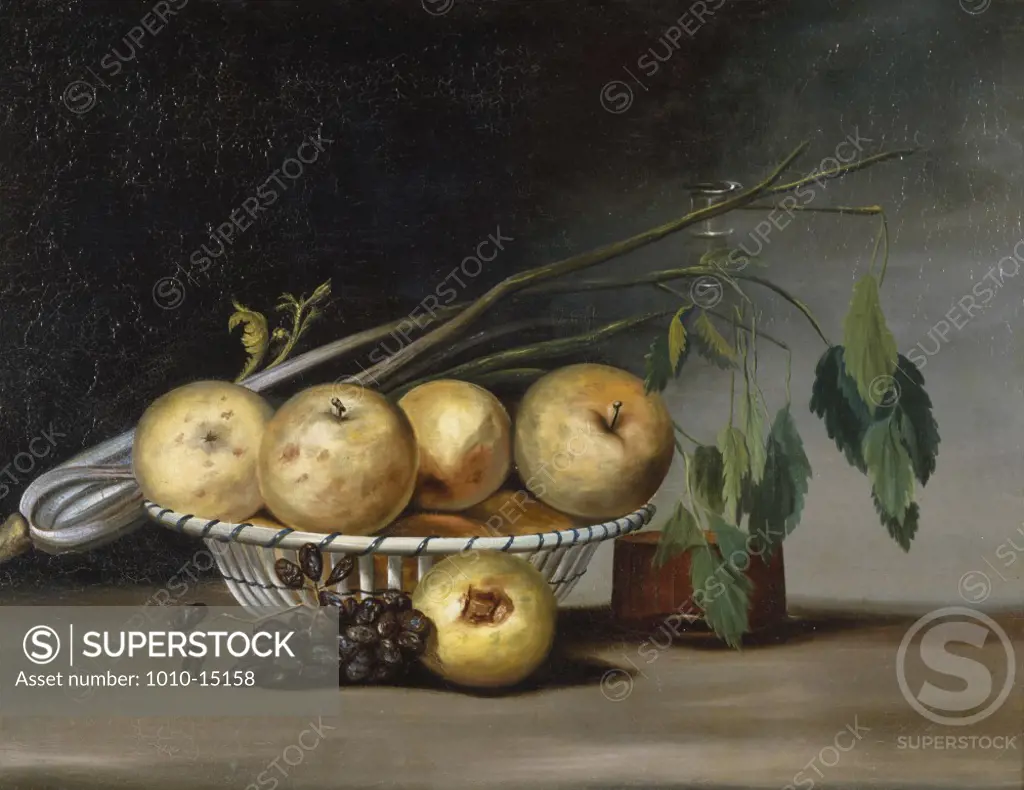 Fruit and Vegetables  c. 1820  Oil on canvas 