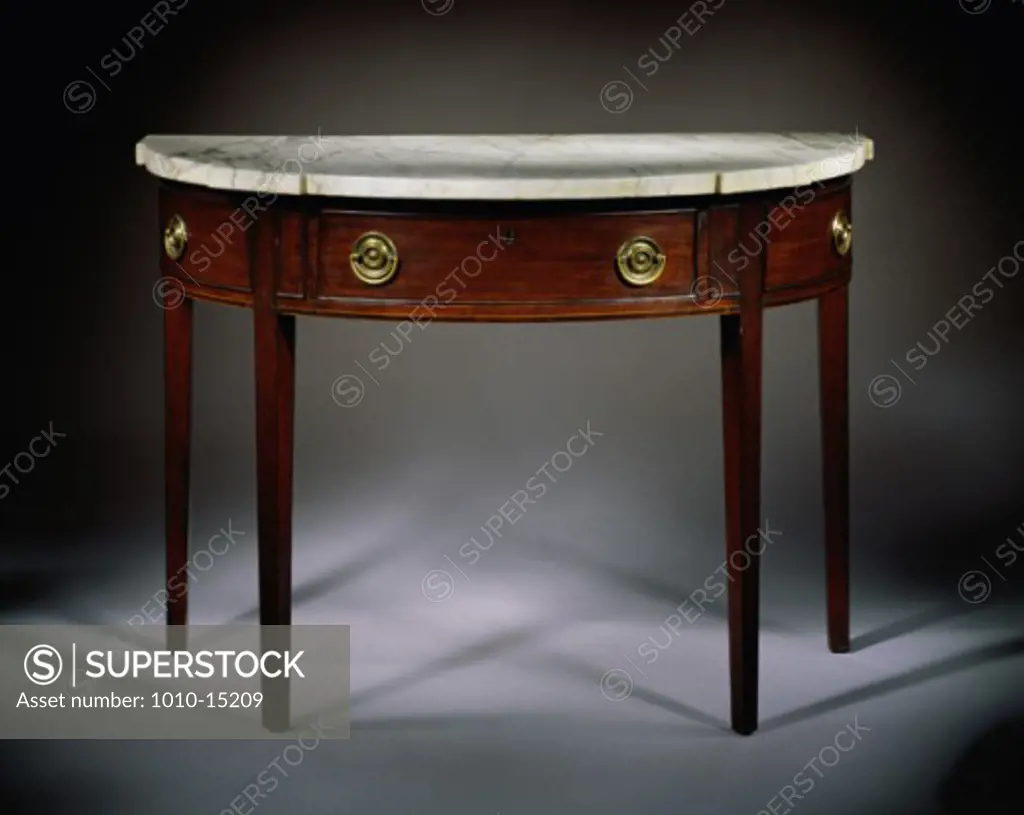 Federal Console Table (C. 1790) Antique Furniture 