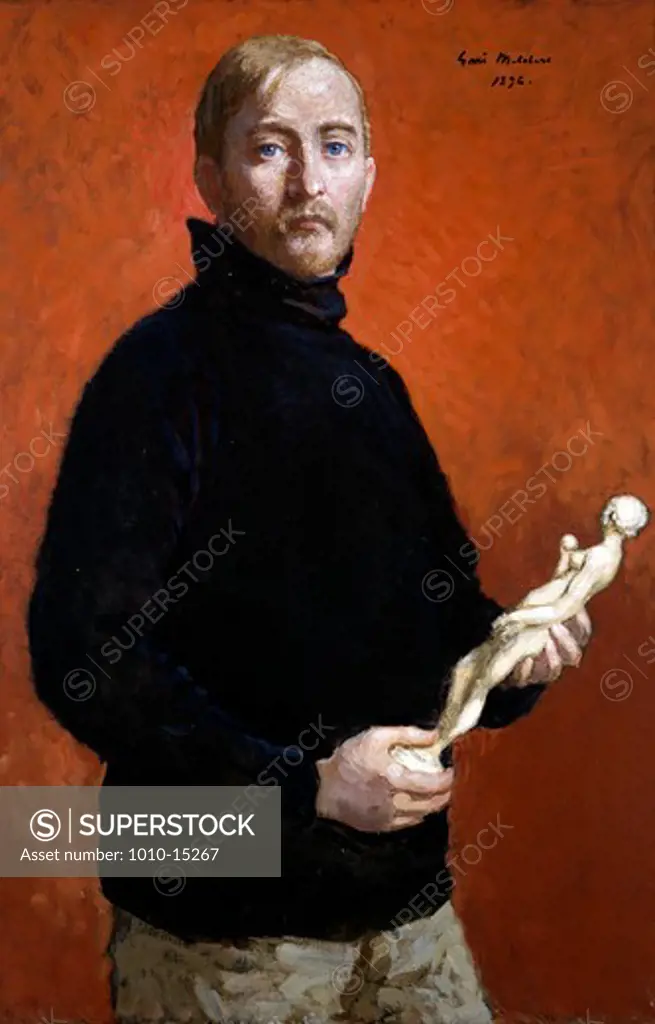 Self Portrait by Gari Melchers, 1896, 1860-1932