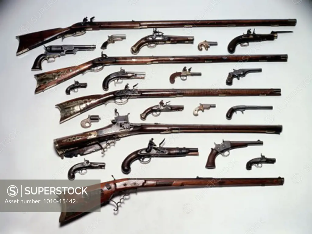 Collection Of Firearms Antiques 