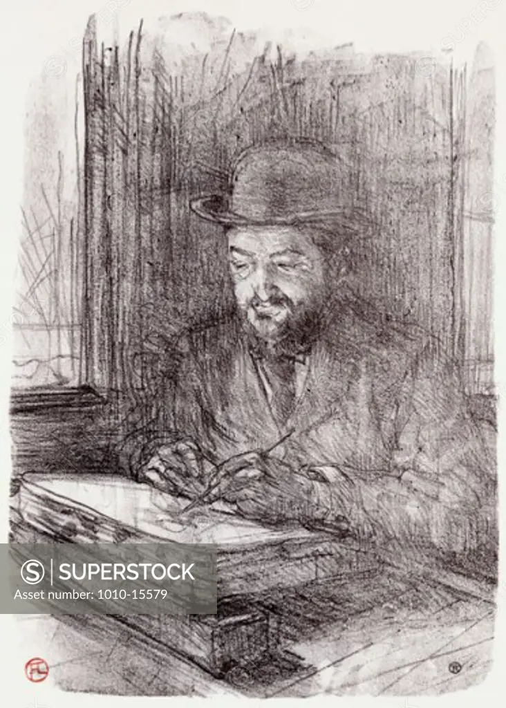 Le Bon Graveur: Adolphe Albert Henri de Toulouse-Lautrec (1864-1901 French) 