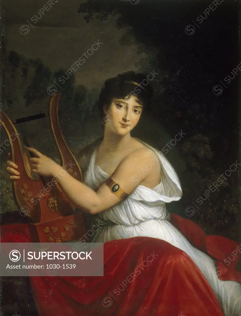 Portrait of Madame de la Pleigne  Francois Pascal Simon Gerard (1770-1837/French)  Oil on Canvas Antoine Lecuyer Museum, Saint-Quentin 