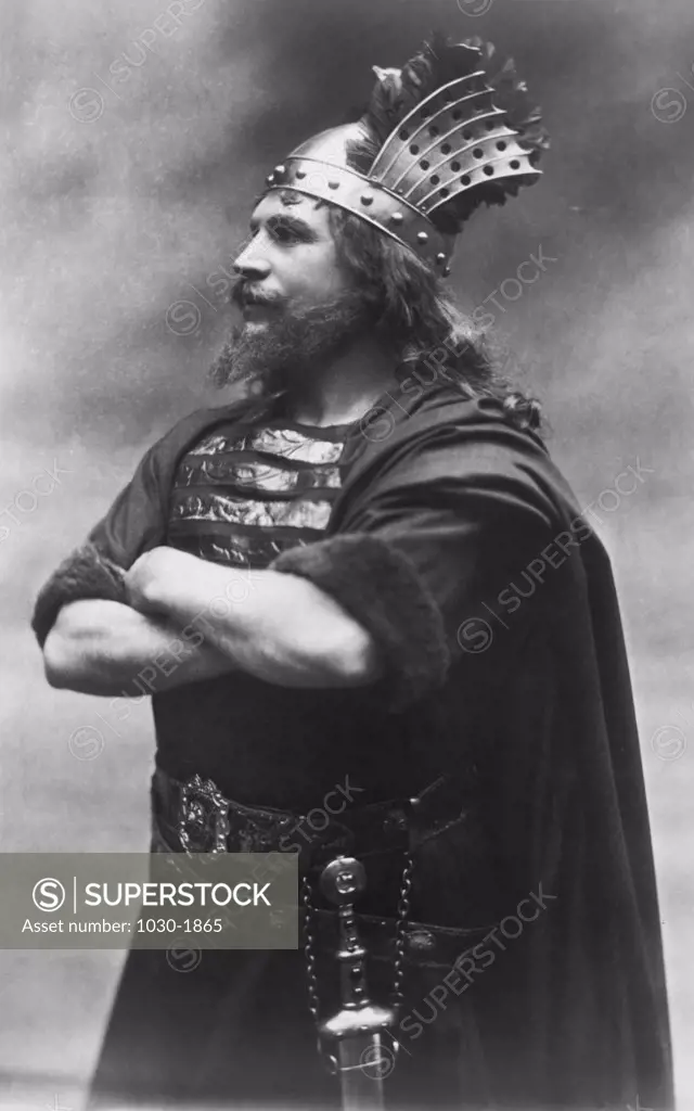 Etienne Gibert as Tristan In the Wagner performance of "Tristan and Isolde" 