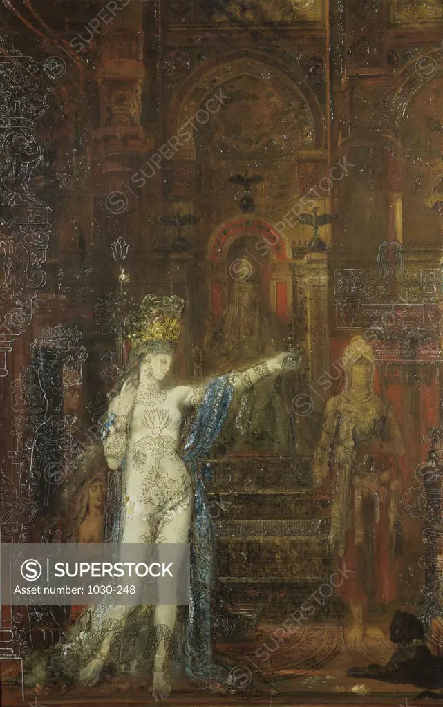 Salome Dancing Gustave Moreau (1826-1898/French)  National Gustave Moreau Museum, Paris 
