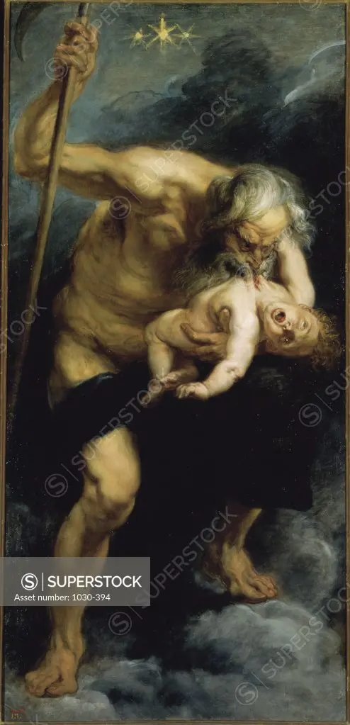 Saturn Devouring One of His Children Peter Paul Rubens (1577-1640/Flemish) Oil on Canvas Museo del Prado, Madrid, Spain