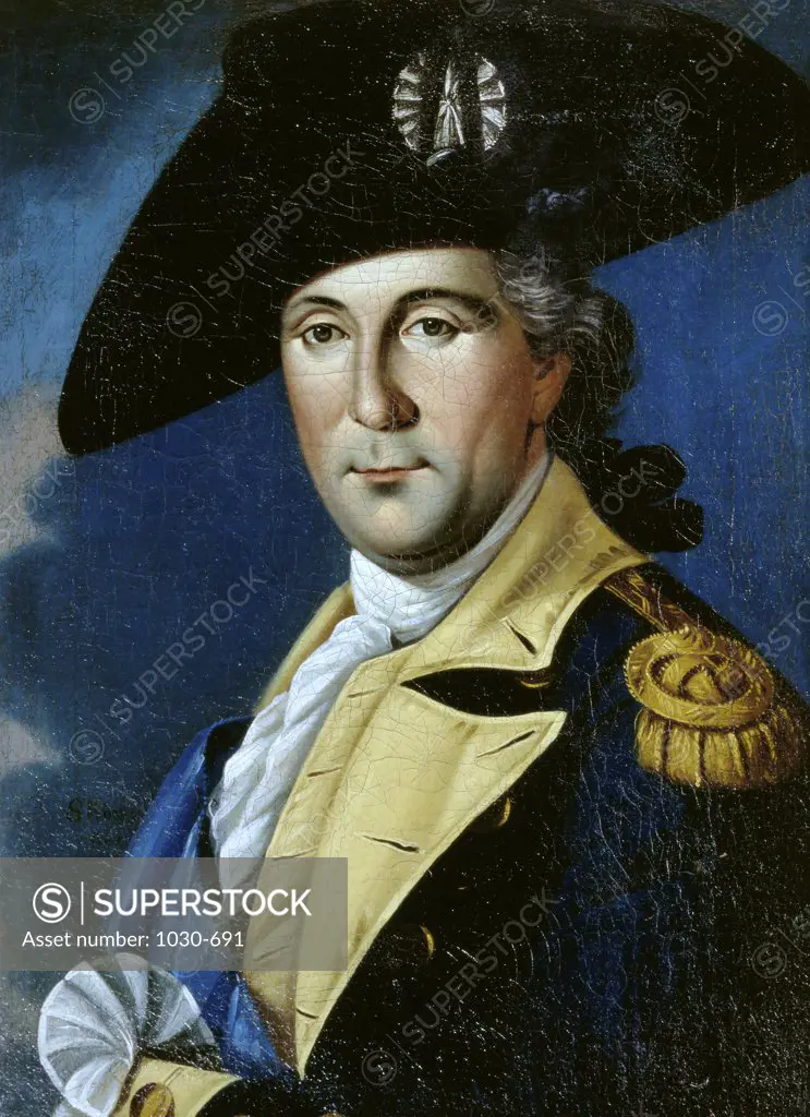 George Washington  Samuel King (1749-1819/American)  Oil on canvas Chateau Blerancourt     