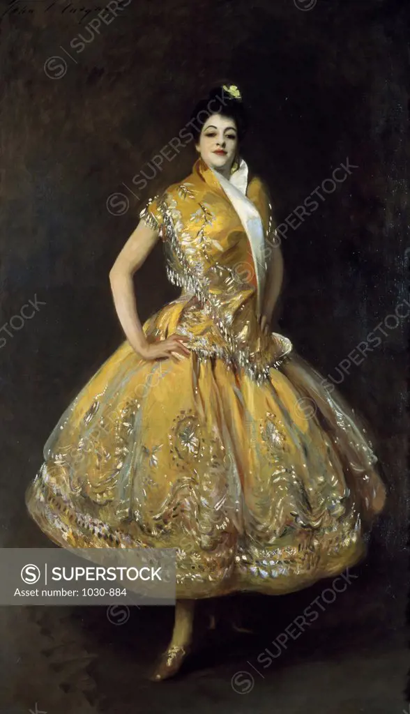 La Carmencita John Singer Sargent (1856-1925/American) Oil on canvas Musee D'Orsay, Paris 