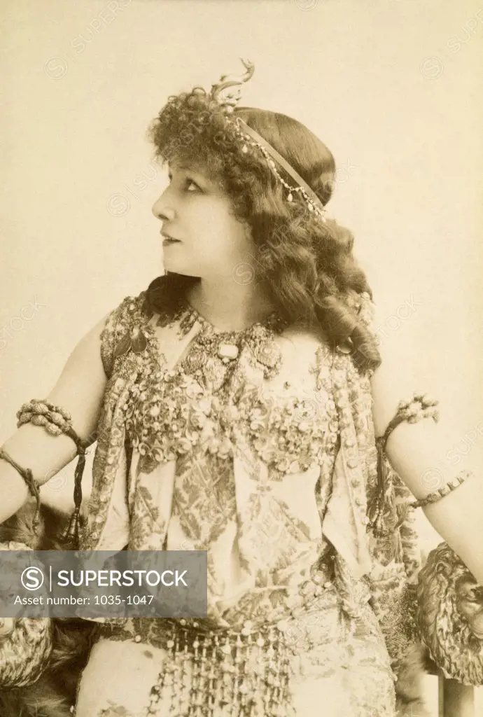 Sarah Bernhardt, (1844-1923), French Actress