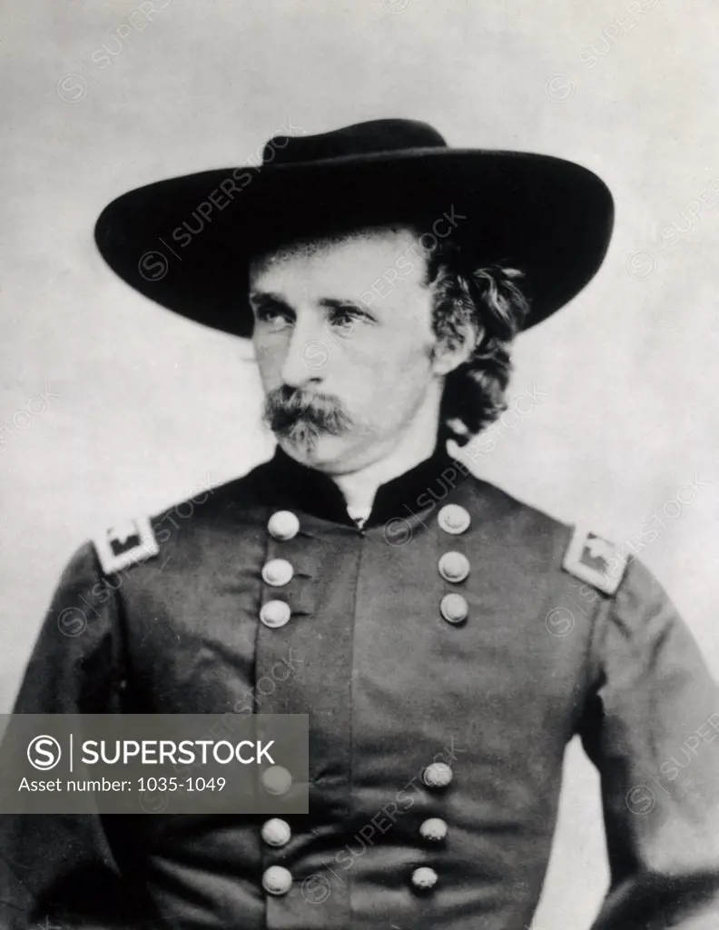 George Armstrong Custer  (1839-1876)  U.S. Cavalry Officer    
