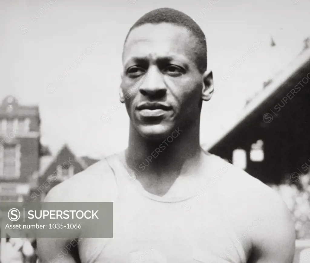Jesse Owens American Track and Field Athlete (1913-1980)