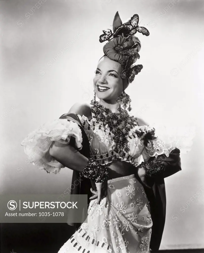 Carmen Miranda, (1913-1955), Singer and Dancer