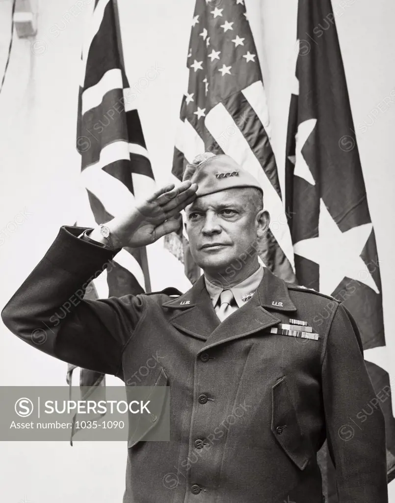 General Dwight D. Eisenhower  (1890-1969)        