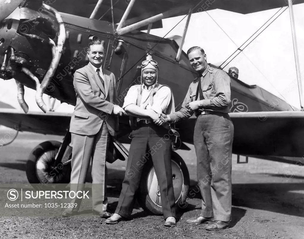 East Boston, Massachusetts:  c. 1928 James Chin becomes the first Chinese aviator to get a commercial license at the East Boston airport.