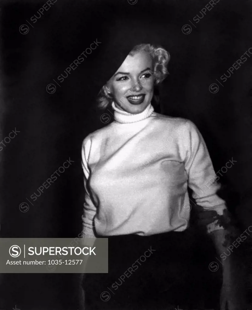 Korea: February, 1954. Marilyn Monroe visits the troops in Korea, entertaining over 100,000 soldiers in 10 different locations.