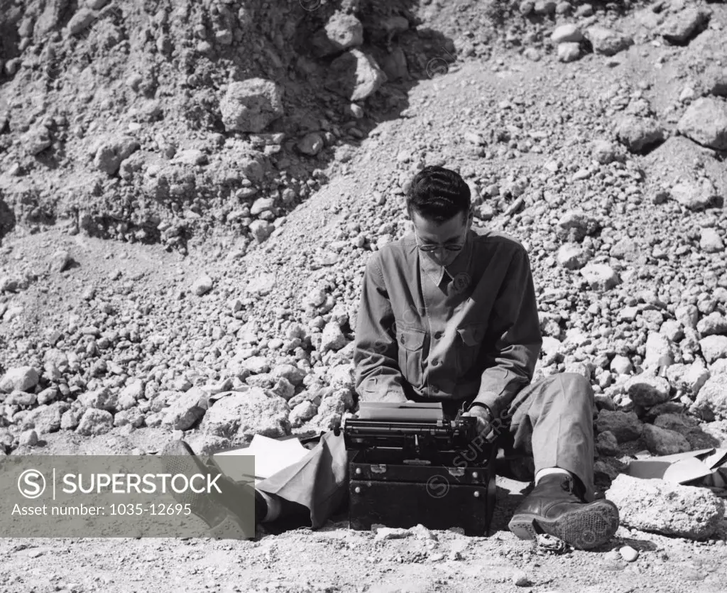 Tucson, Arizona:  February, 1943 A journalist stuck in Tucson doing his best imitation of a foreign war correspondent.