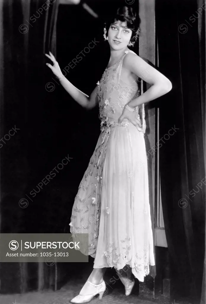 New York, New York:  1923 Actress Jeanette MacDonald as she appeared in her first big hit on Broadway, 'The Magic Ring'.