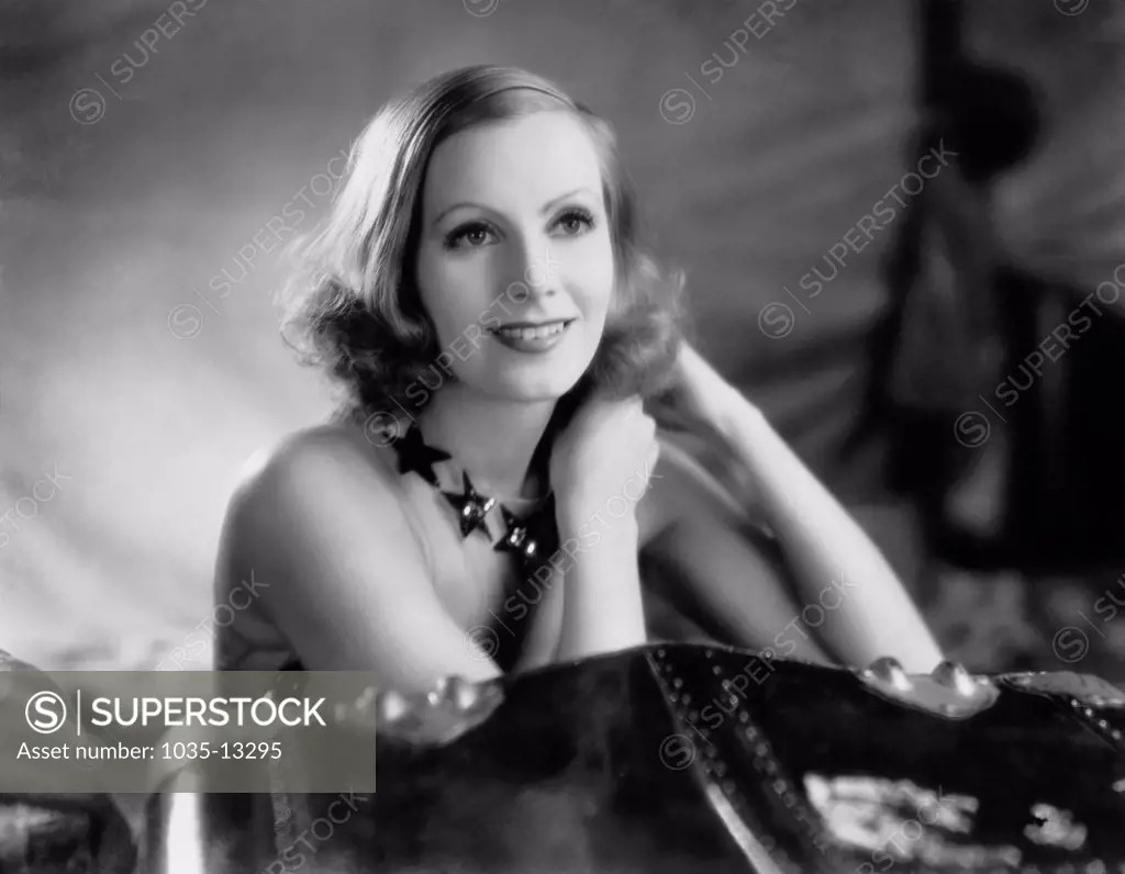 Hollywood, California:  c. 1931 Actress Greta Garbo in the film, Susan Lennox-Her Fall and Rise'.