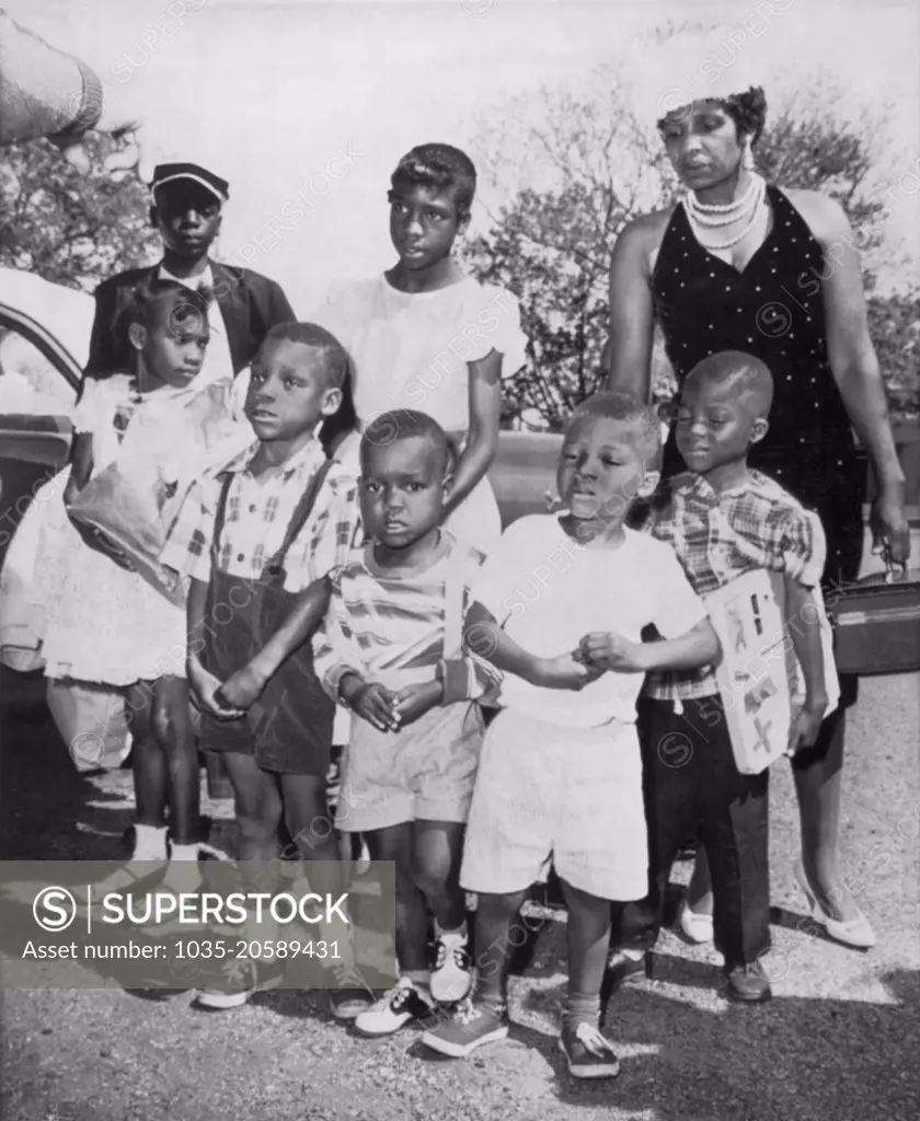 Hyannis, Massachusetts:  May 23, 1962 Mrs. Lela Mae Williams of Huttig, Arkansas, arrives in Hyannis with seven of her nine children hoping to find work. She was given one way bus tickets for her family and sent there as a "Reverse Freedom Rider" by the Little Rock segregationist citizens council. Nearly fifty travelers, most of them single mothers, were given tickets to Hyannis in an attempt to embarass President Kennedy for his suppport of the civil rights movement.