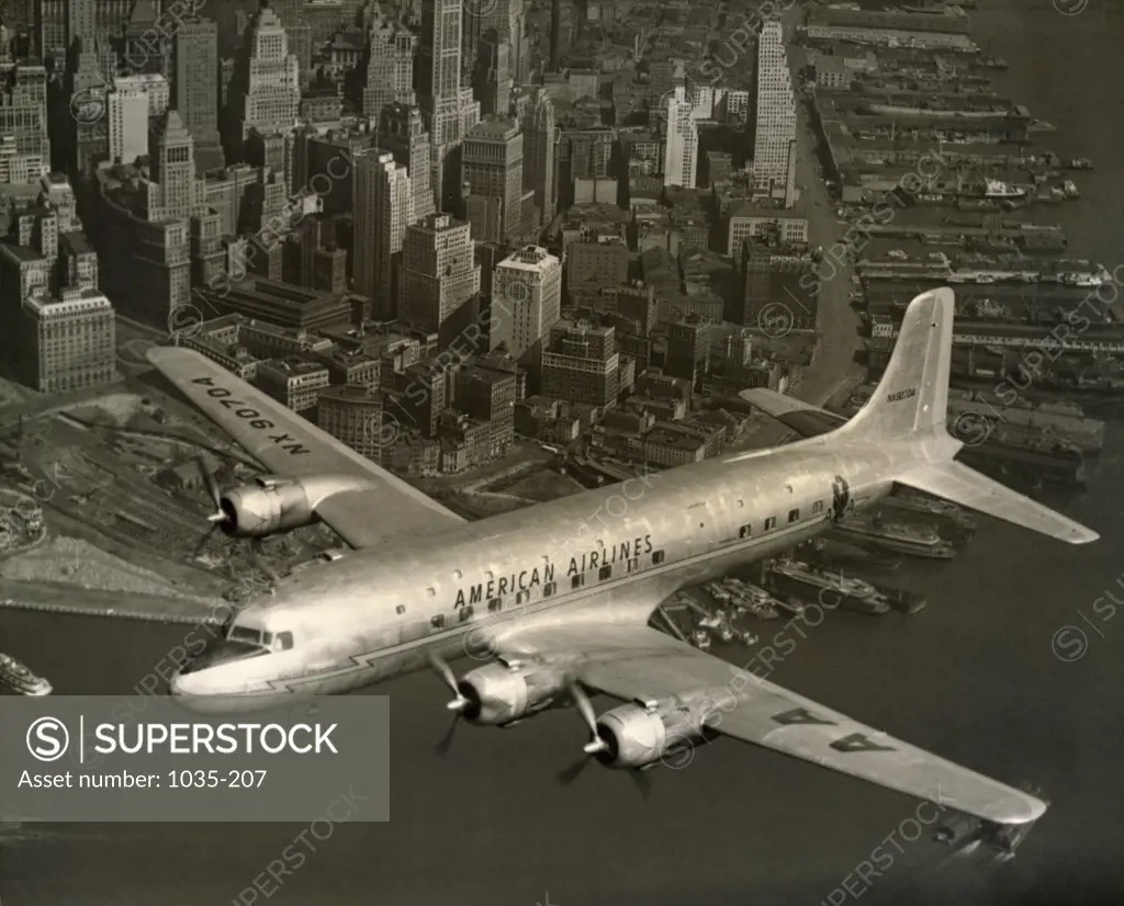 Douglas DC-6  New York City  USA  
