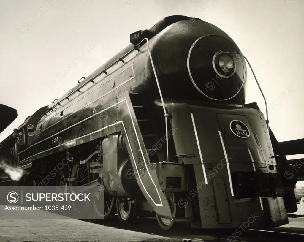 Cincinnatian B & O Railroad  1955  