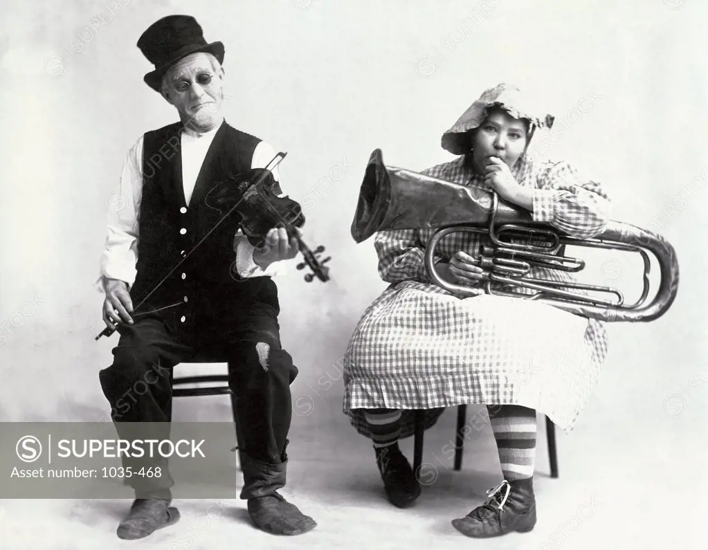 Jimmy & Blanch Crieghton who recreated the McGreevys highly successful Orpheum Circuit act after their deaths.  Mr. & Mrs. Jack McGreevy, top vaudeville stars.  Jack McGreevy died in 1915.