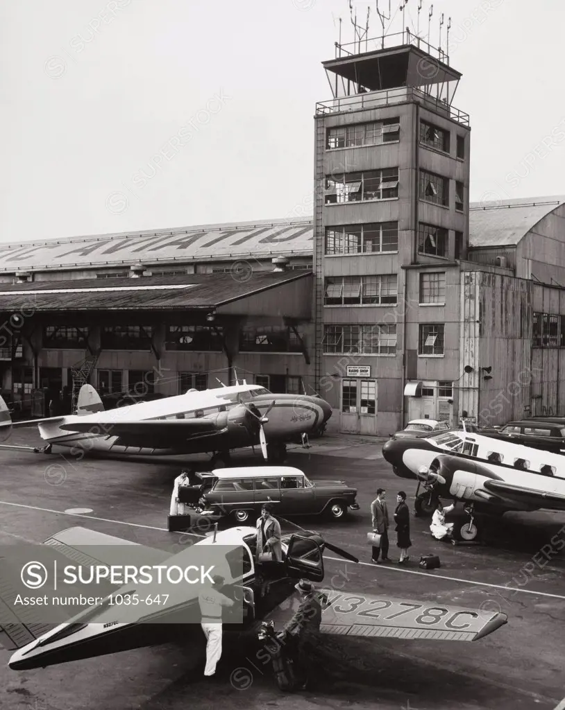 Teterboro Airport New Jersey, USA 1955