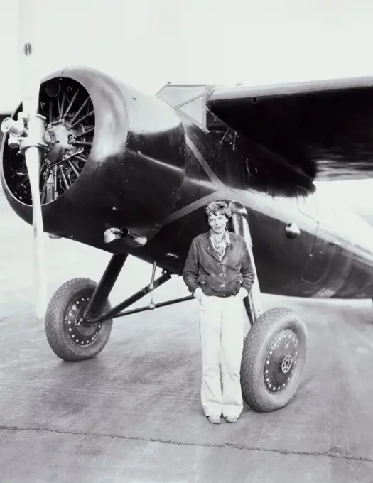 Amelia Earhart, American Aviator (1898-1937)