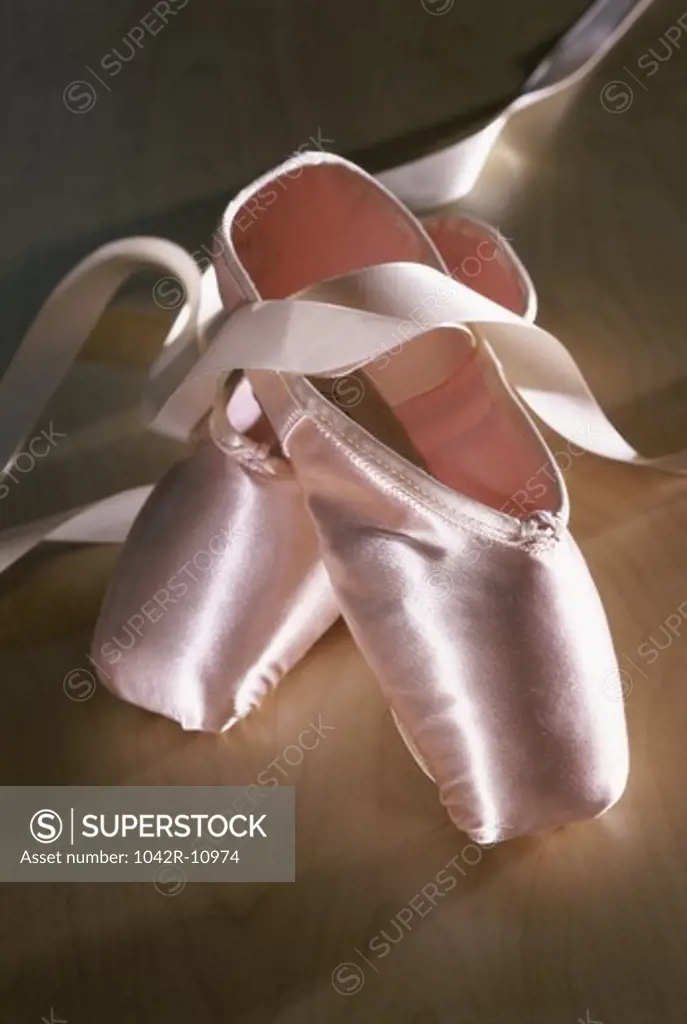 Pair of ballet slippers