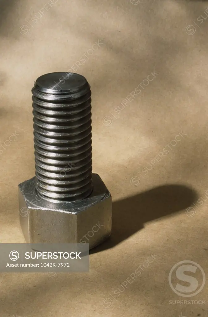 Close-up a bolt