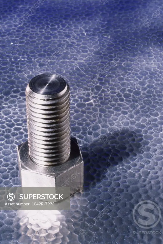 Close-up a bolt