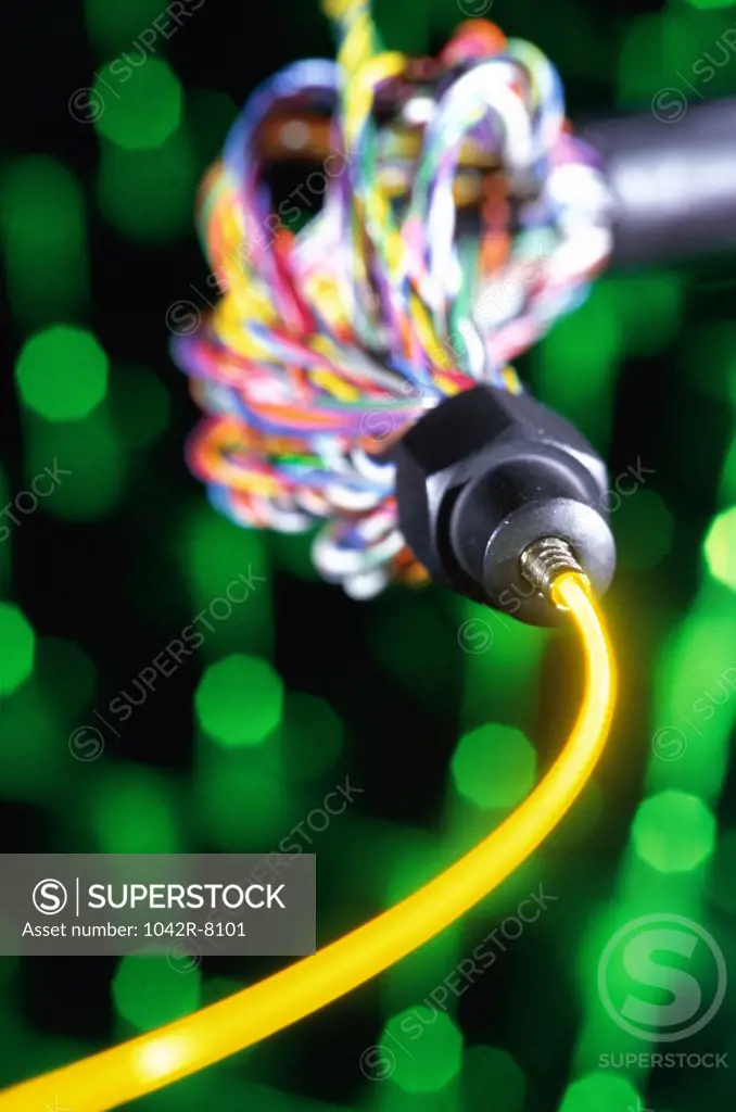Close-up of wires