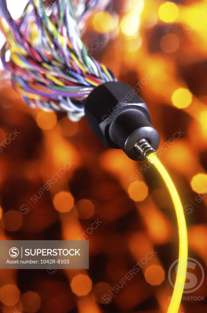 Close-up of wires