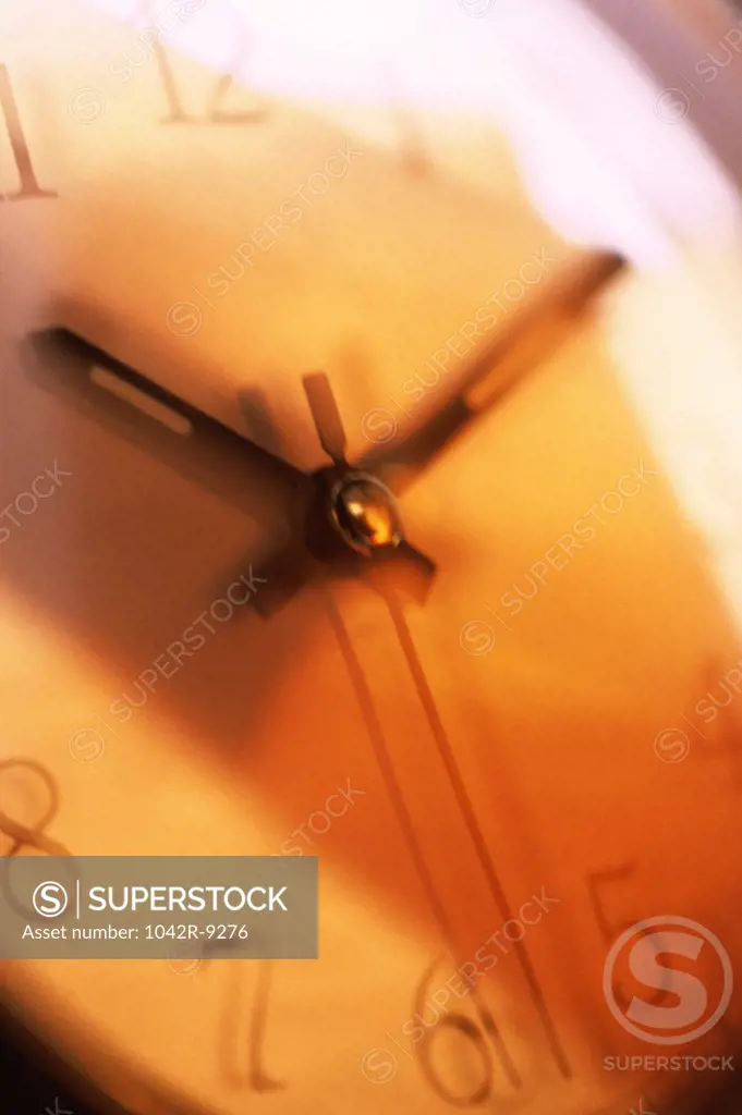 Close-up of a clock