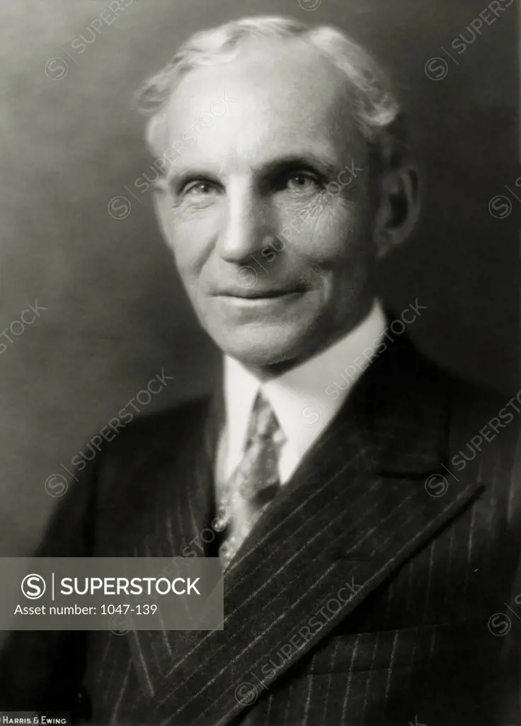 Henry Ford, (1863-1947), American Industrialist