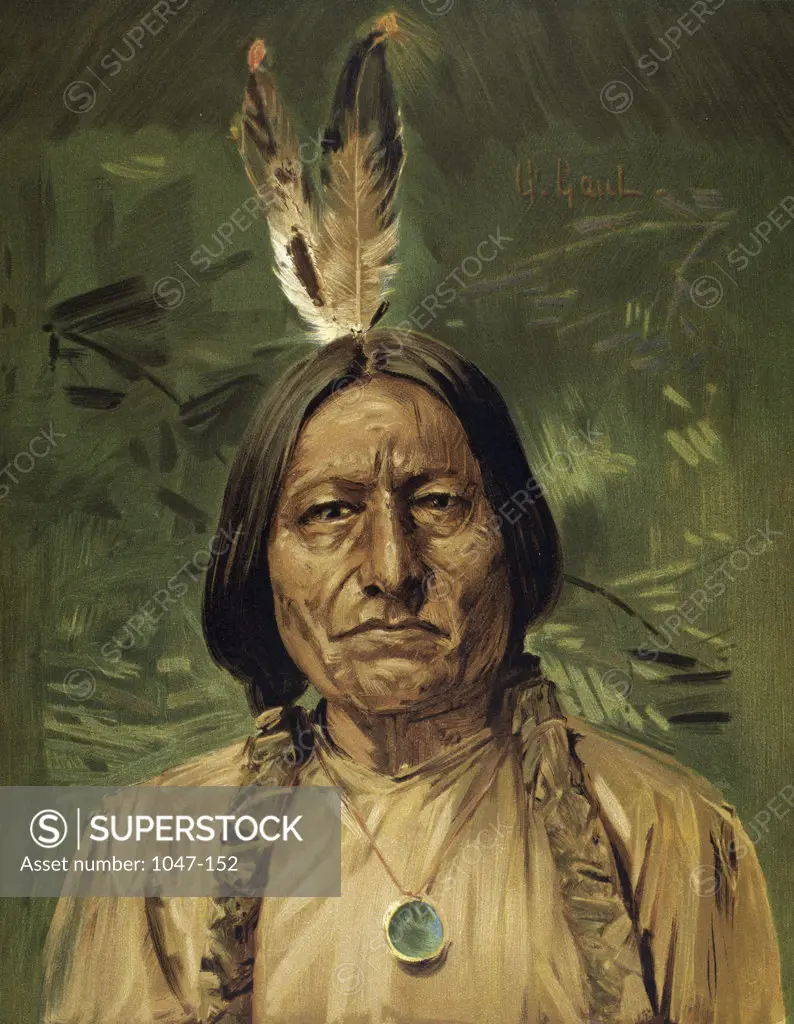 Chief Sitting Bull Leader of the Sioux Nation 