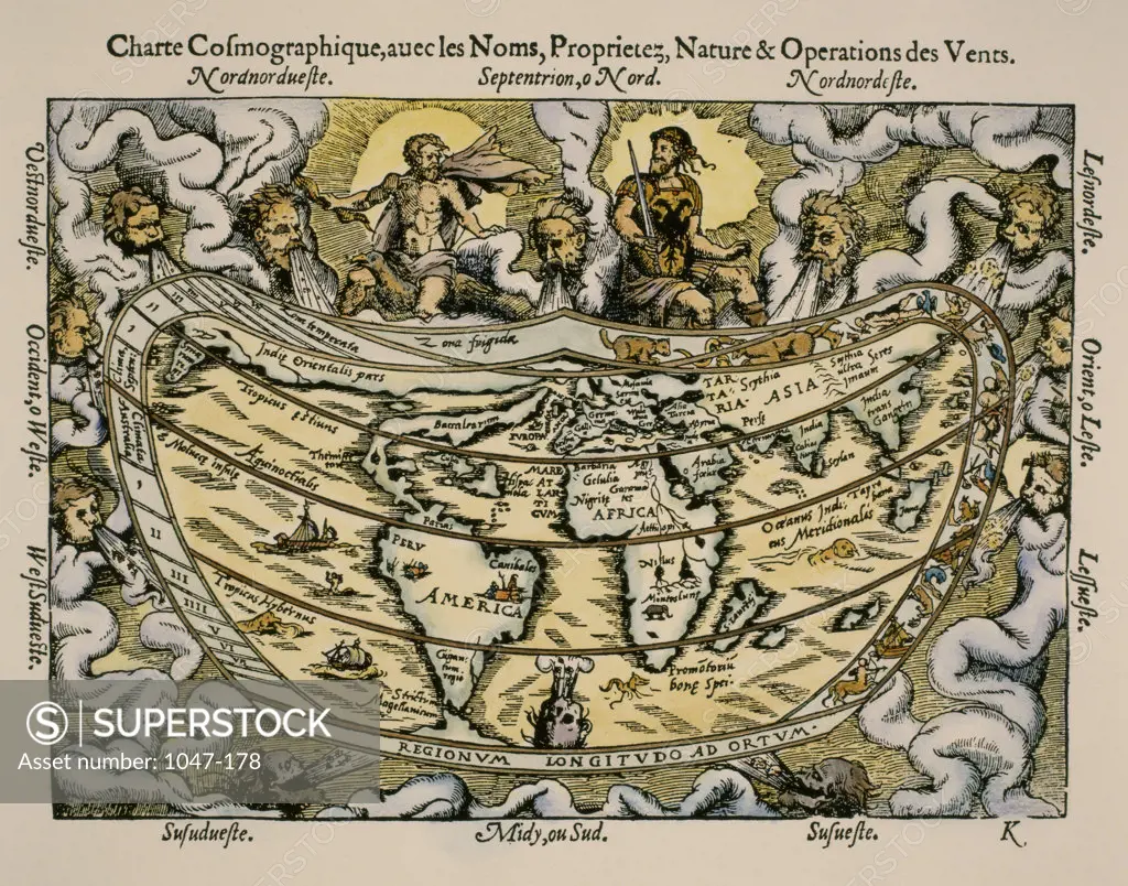 World Map  1581 