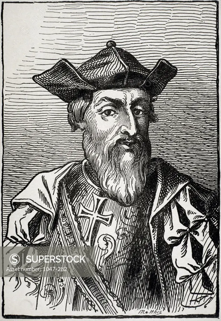 Vasco da Gama  (1460-1524) Portuguese Navigator   Stock Montage, Inc.