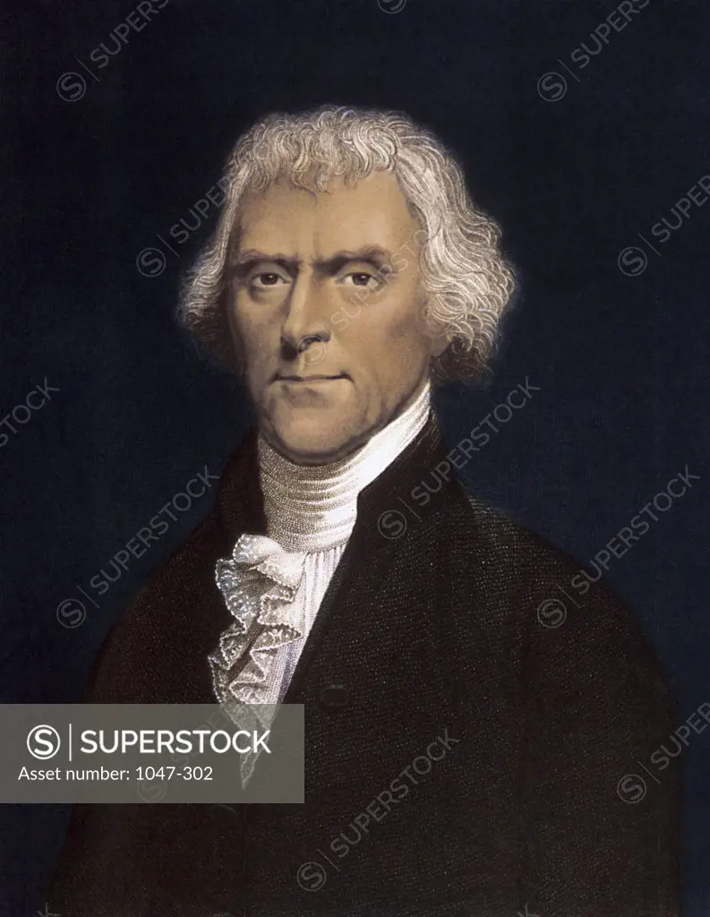 Thomas Jefferson (1743-1826)  Stock Montage, Inc. 