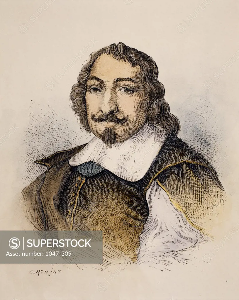 Samuel de Champlain  (ca. 1567-1635) French explorer  Stock Montage, Inc. 